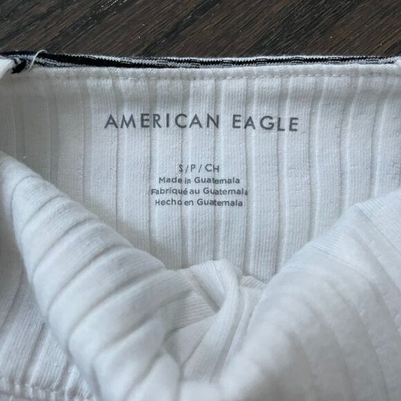 American Eagle Striped Square Neck Top - Picture 4 of 4